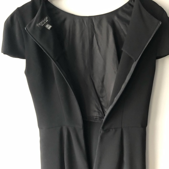 Topshop black dress size 6 - Picture 9 of 14